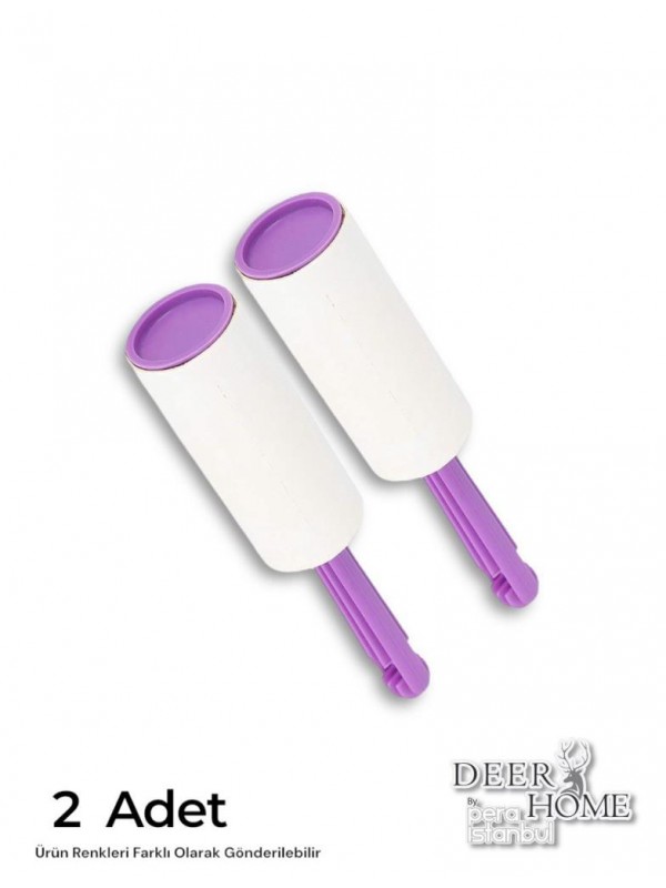 2 Adet Tüy Toplama Bant Rulosu Kedi Ve Köpek Tüyü Toplayıcı Rulo Elbise Temizleme