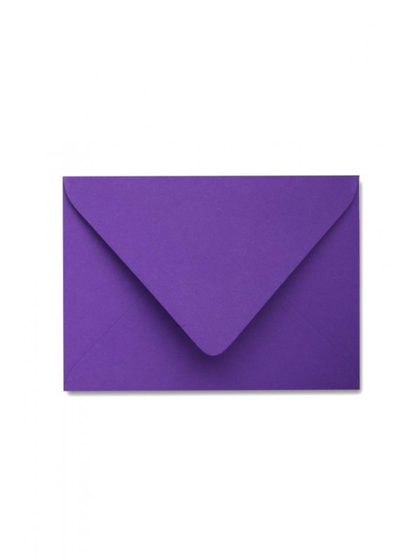 100 Adet 13*18 Mor Renkli Zarf Davetiye Lüks Tebrik Kartı Mektup Mühür Cüzdan Büyük Kapasiteli