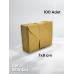 100 Adet Kraft Renkli Küçük Zarf 7x9