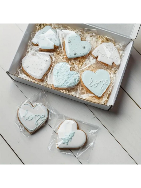 1000 Adet 10x15 Kendinden Yapışkanlı Açılıp Kapanabilir Şeker Kurabiye Şeffaf Plastik Poşet Torba