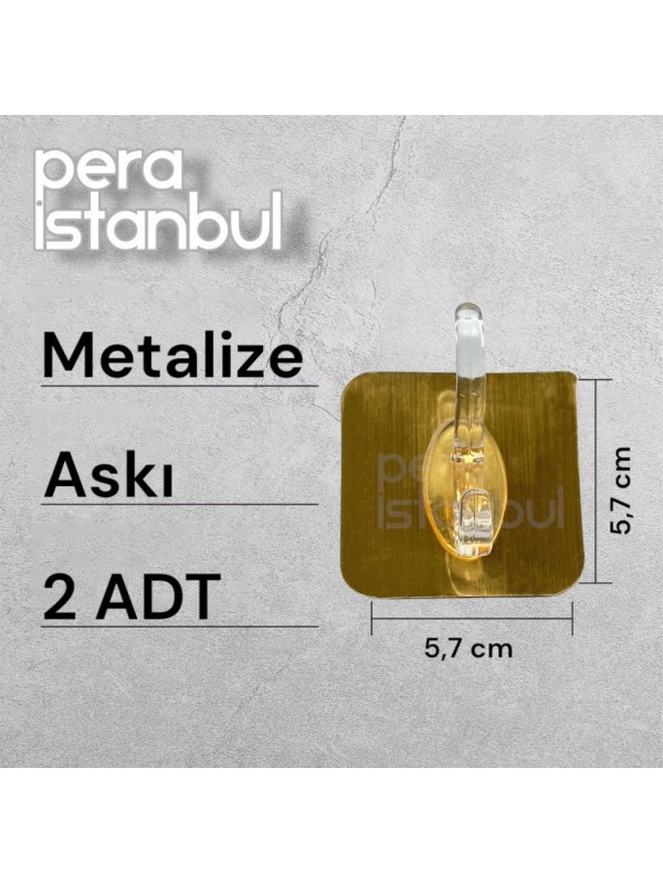 2 Adet Kendinden Yapışkanlı Kapı Duvar Kanca Askı Emme Mutfak Depolama Garlands Havlu Asma Kancaları