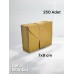 250 Adet Kraft Renkli Küçük Zarf 7x9