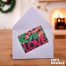3 Adet Renkli 13x18 Zarf ve 3 Adet Love Desenli Sevgililer Günü Hediyelik Not Kartı Seti