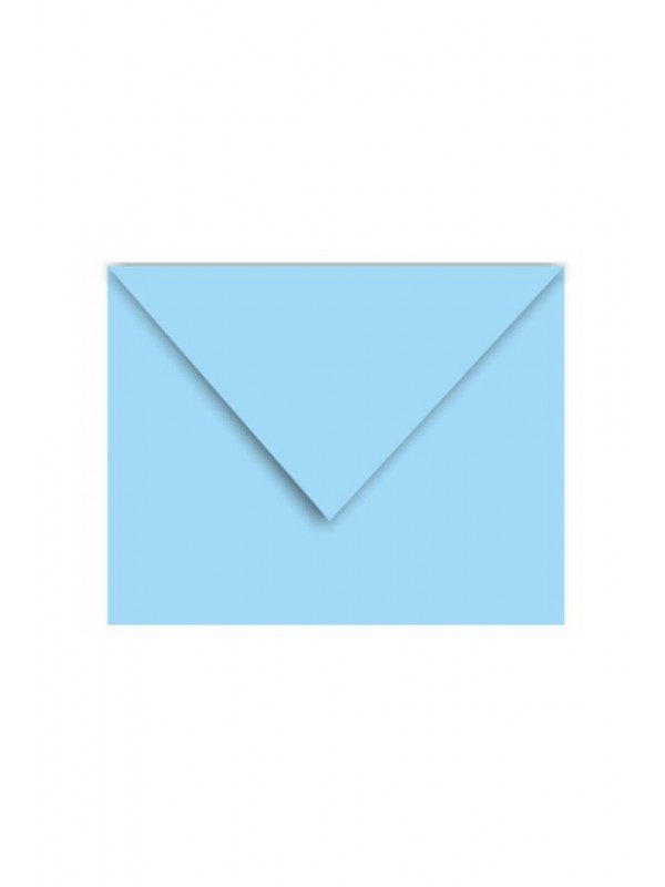 50 Adet 13x18 Açık Mavi Davetiye Lüks Tebrik Kartı Mektup Mühür Cüzdan Büyük Kapasiteli Zarf