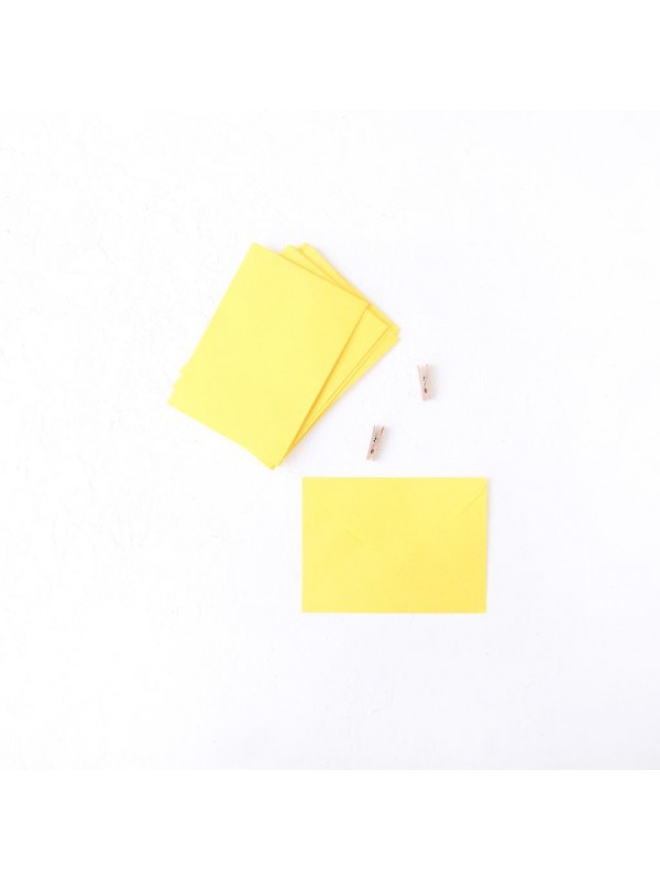 50 Adet 13x18 Açık Sarı Davetiye Lüks Tebrik Kartı Mektup Mühür Cüzdan Büyük Kapasiteli Zarf