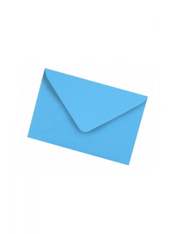 50 Adet 13x18 Mavi Davetiye Lüks Tebrik Kartı Mektup Mühür Cüzdan Büyük Kapasiteli Zarf