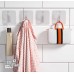 10 Adet Süper Güçlü Şeffaf Banyo Mutfak Kancası Çerçeve Askısı Kendinden Yapışkanlı Şeffaf Yapışkan