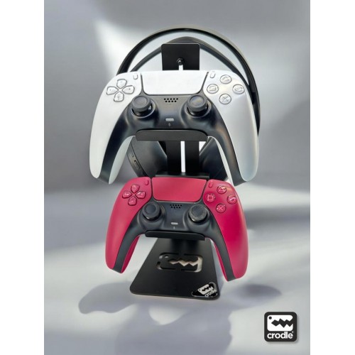 Çok Fonksiyonlu Metal Gaming Ps4 Ps5 Xbox Joystick Kontroller Tutucu Ve Kulaklık Dikey Standı