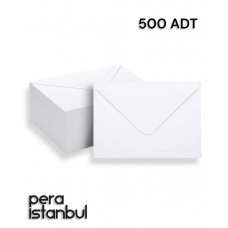 Doğan Davetiye Zarfı 13x18 90 Gr Beyaz 500'lü Paket