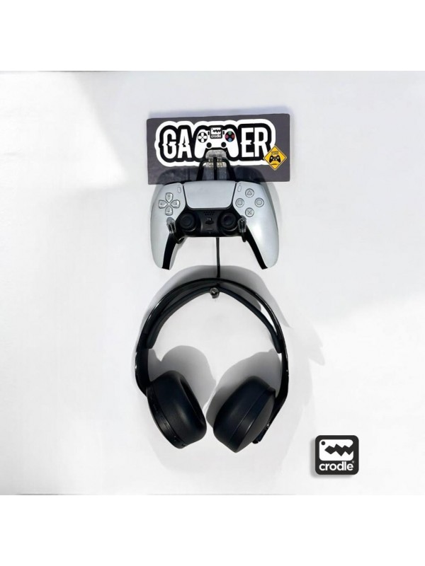 Duvara Masaya Yapıştırılabilen Gaming Kulaklık Standı Ps4 Ps5 Xbox Joystick Controller Tutucu JoyQul