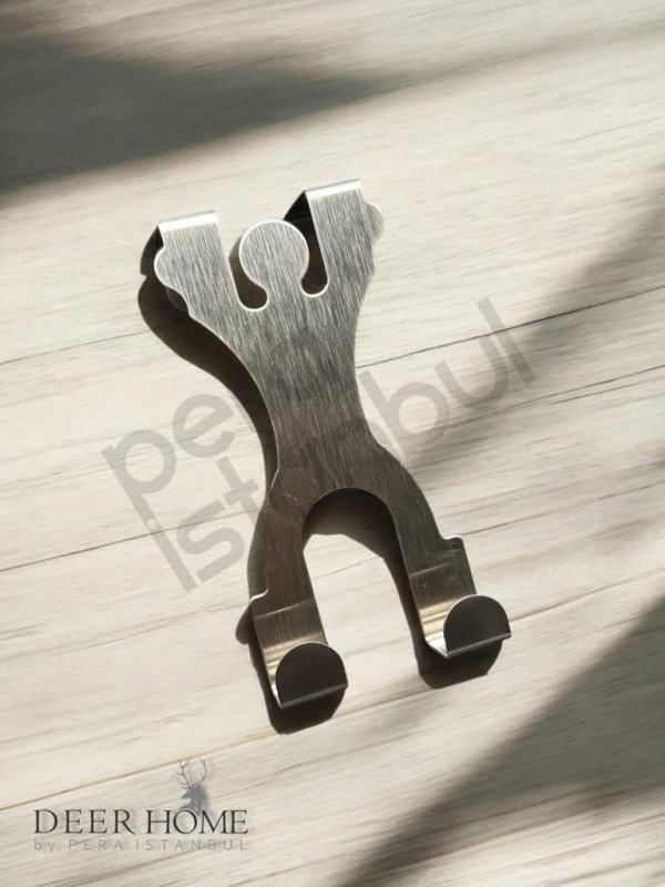 Kancalı Metal Depolama Askısı Kapı Arka Asma Tutucu Yatak Odası Depolama Rafı Ev Düzenleyici