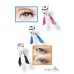 Mükemmel Kirpikler için Kirpiklere Zarar Vermeden Şekil Veren Kirpik Kıvırıcı Perfect Eyelash Curler