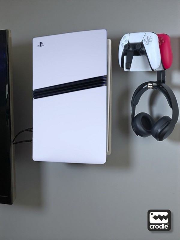 Playstation 5 Pro Duvar Standı ve Şarj İstasyonu Standı Gaming Aksesuar