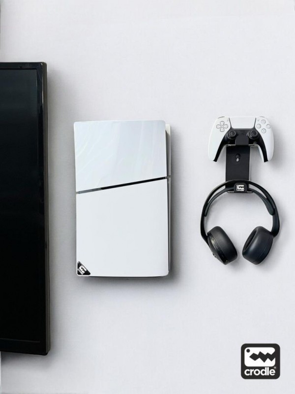 Playstation 5 Slim Duvar Standı ve Joystick Duvar Standı Gaming Aksesuar