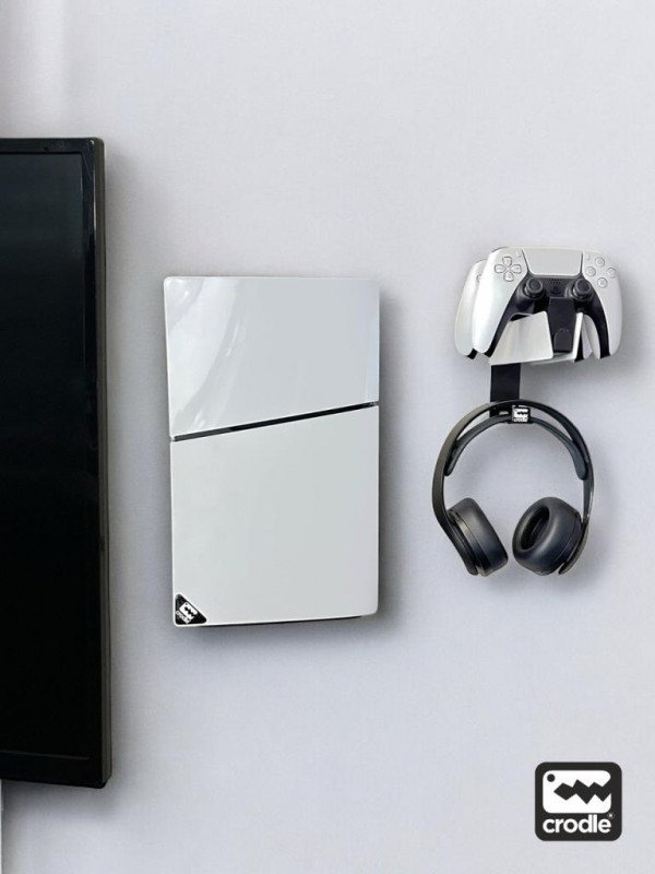 Playstation 5 Slim Duvar Standı ve Şarj İstasyonu Standı Gaming Aksesuar