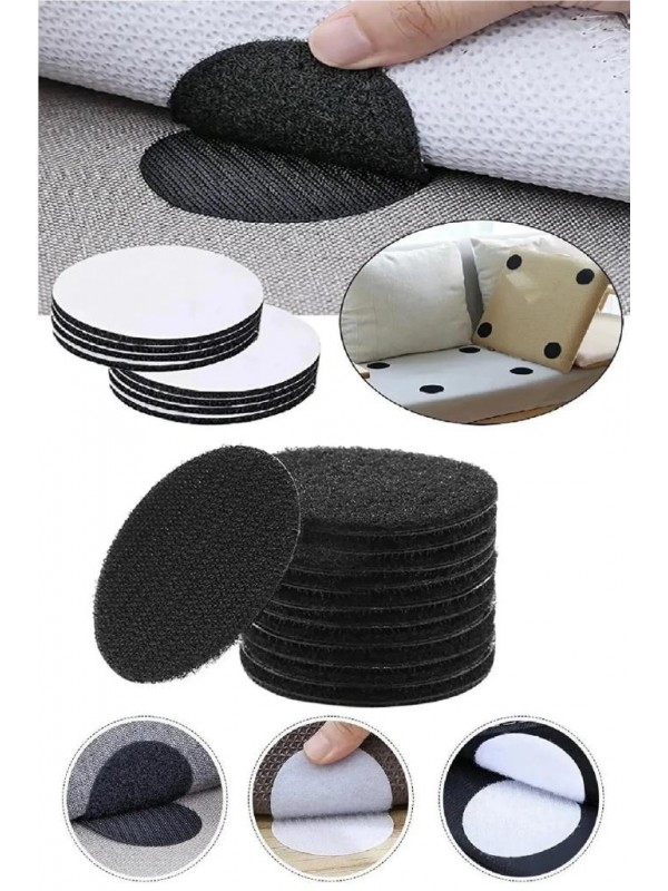 Süper Yapışkan Halı Kaydırmaz Bant Çarşaf, Örtü Kaymasını Önleyici Cırtlı Yapışkan Bant 5 cm