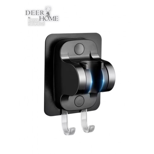 Yapışkanlı Duş Başlığı Tutucu , Ayarlanabilir Su Geçirmez Yapışkanlı Mafsal Siyah Bakalit Yapışkanlı Duş Başlığı Tutucu , Ayarlanabilir Su Geçirmez Yapışkanlı Mafsal Siyah Bakalit