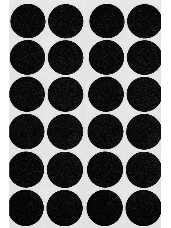 48 Adet Yapışkanlı Parke Zemin Koruyucu Kaydırmaz Keçe Masa Sandalye Ayak Keçesi 20MM