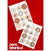 24 Adet 40mm Yılbaşı Hediye Kartı Etiketleri Yeni Yıl Hediye Paketi Sticker Seti
