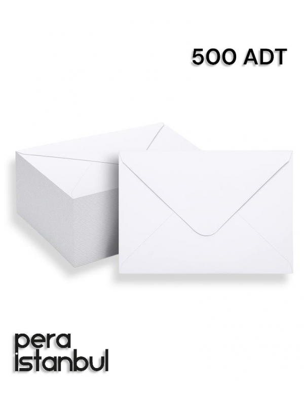 Zarf Davetiye 13x18 110gr Beyaz 500 Lü